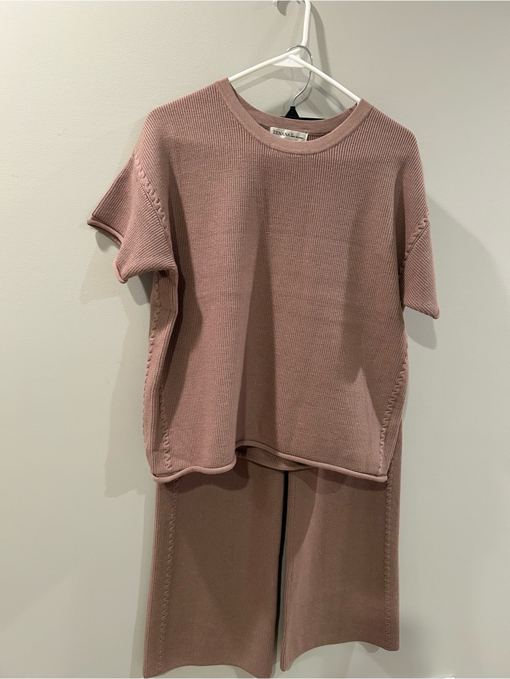 Zenana Fall Pant/Top Set Medium